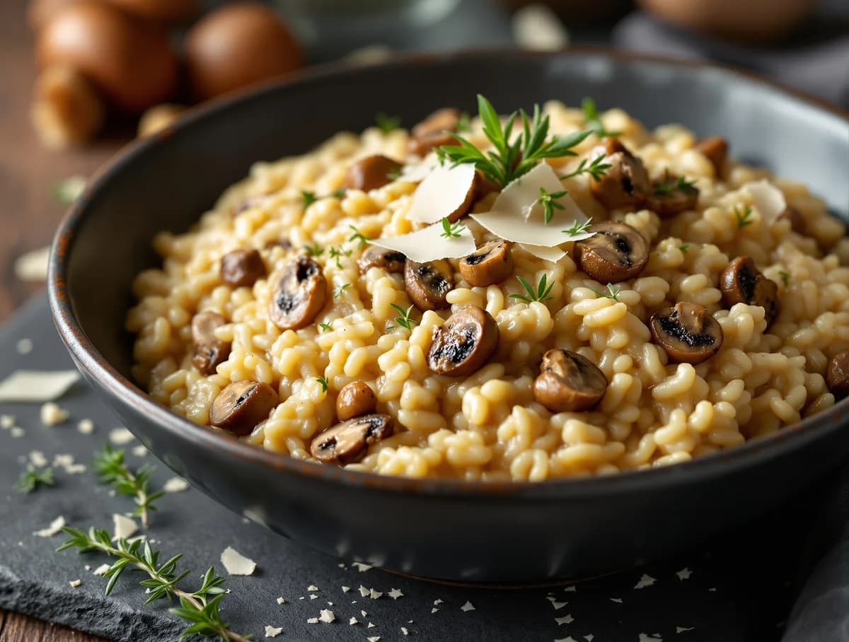 Mushroom Risotto