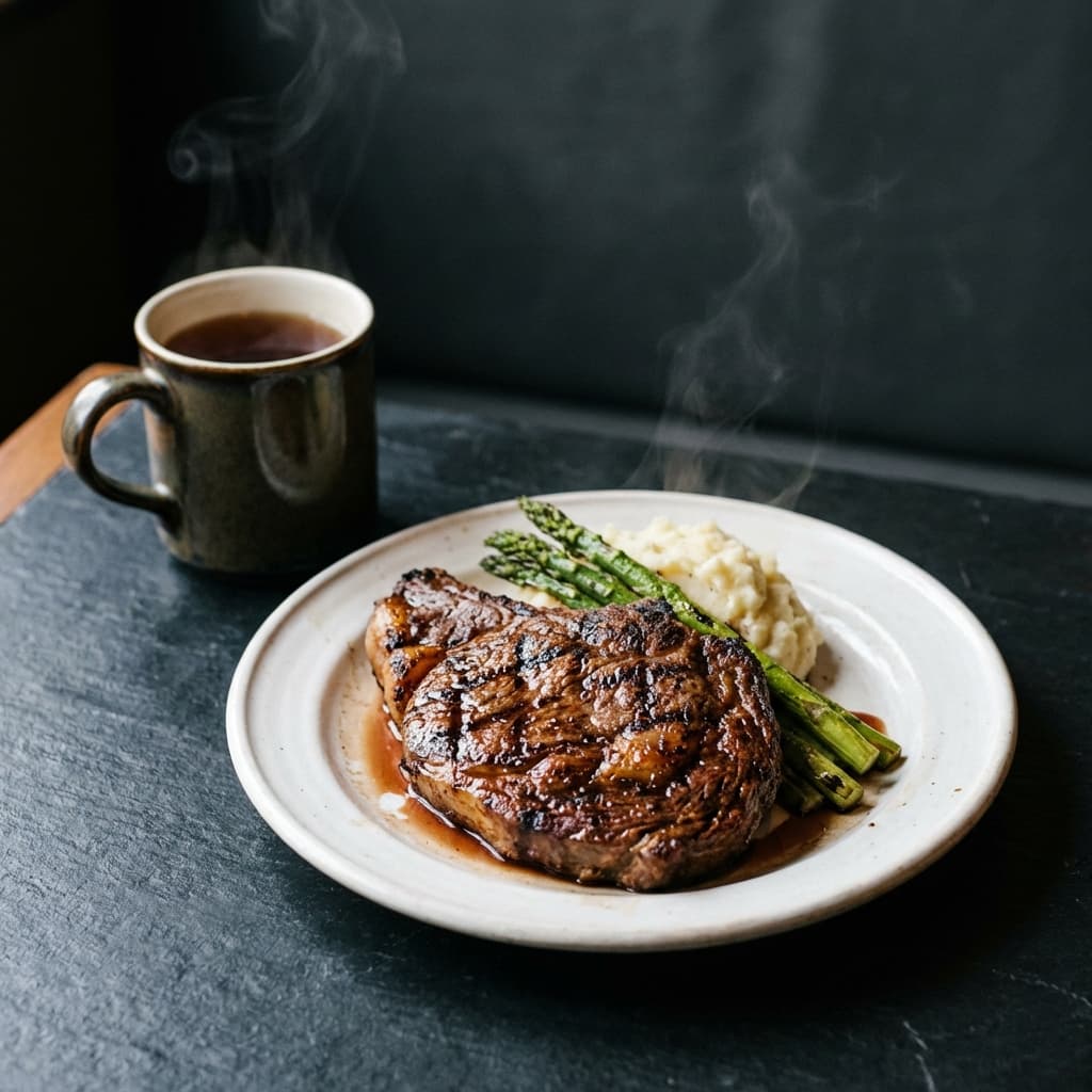 Grilled Ribeye Steak
