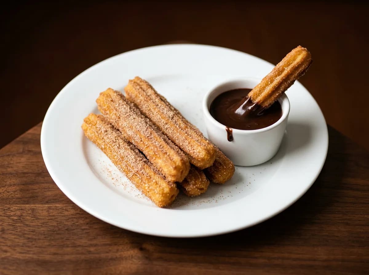 Churros con Chocolate