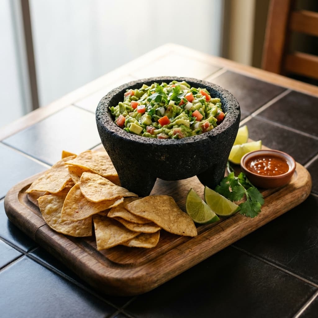 Guacamole con Totopos