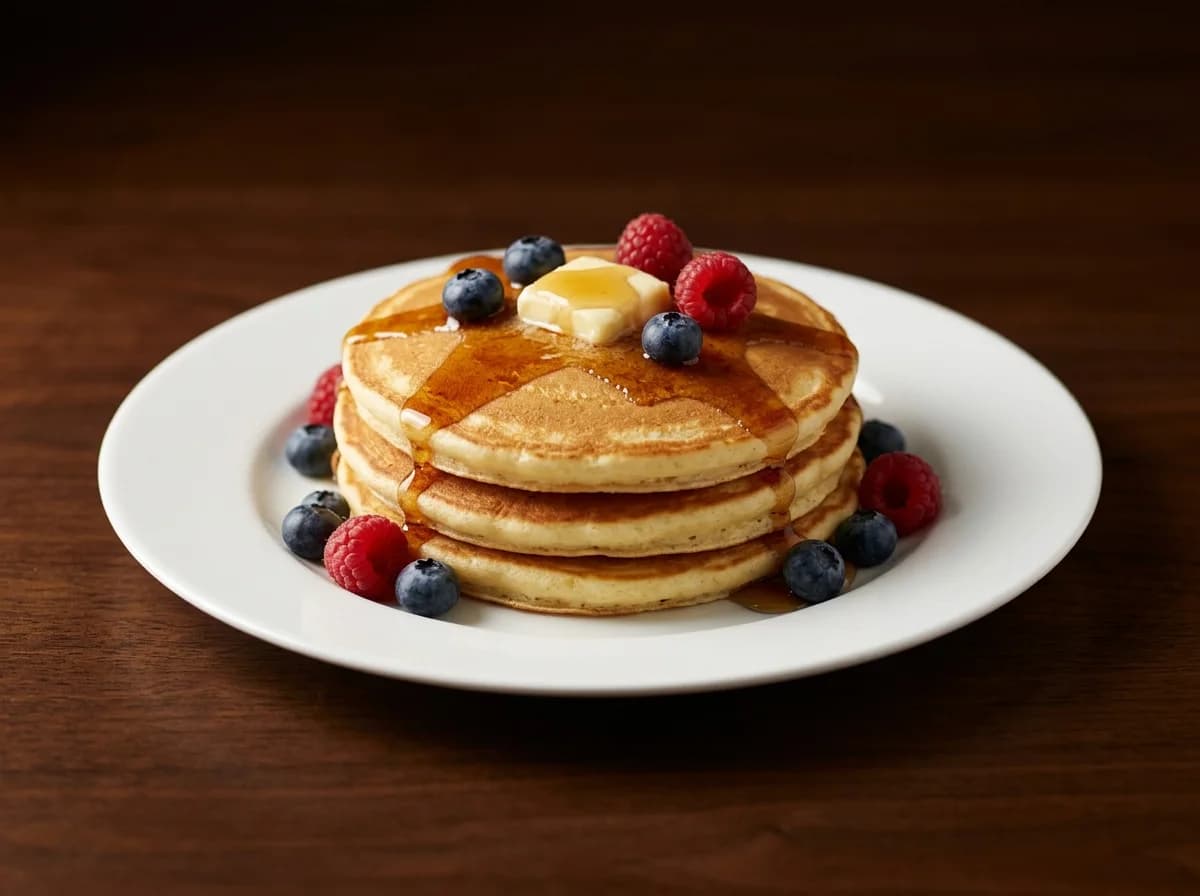 Hot Cakes con Fruta